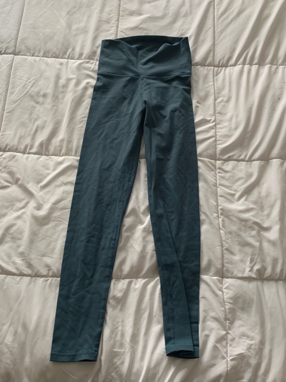 ECHT Women’s High-Waist Leggings in Teal Green